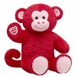Build-A-Bear Wild Hearts Soft Plush Stuffed Monkey